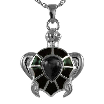 Brown Turtle Cremation Jewelry